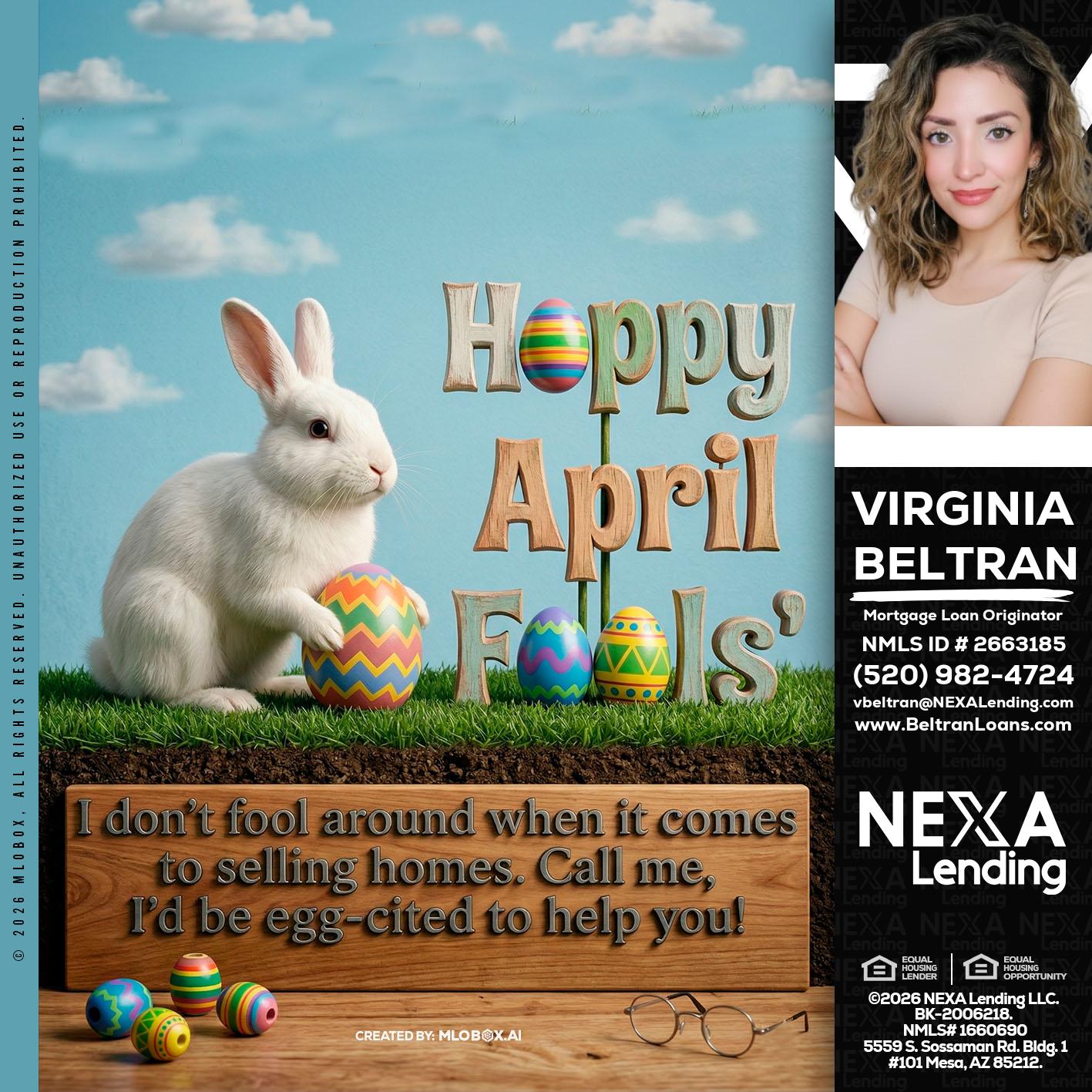 happy april fools - Virginia Beltran -Mortgage Loan Originator