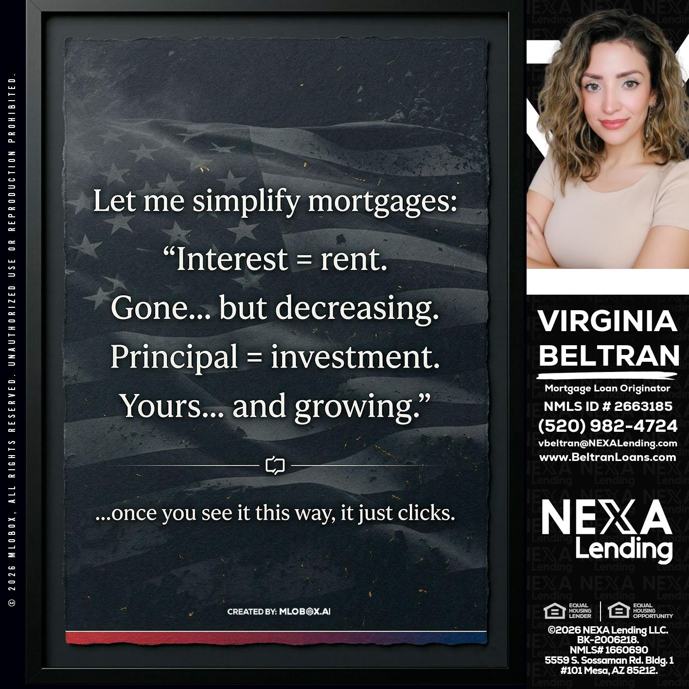 LET ME SIMPLIFY - Virginia Beltran -Mortgage Loan Originator