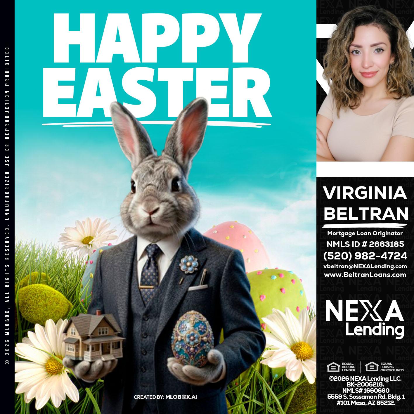 HAPPY EASTER - Virginia Beltran -Mortgage Loan Originator
