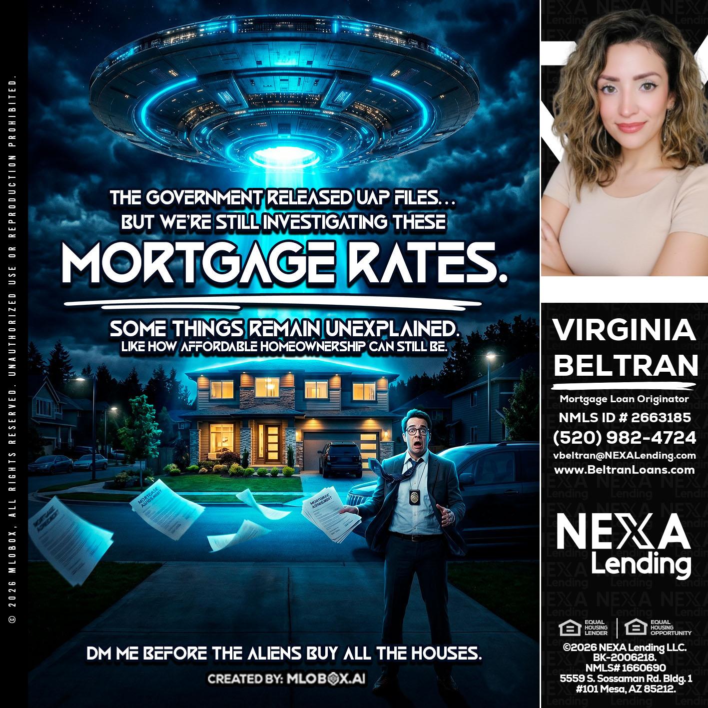 MORTGAGE RATES - Virginia Beltran -Mortgage Loan Originator