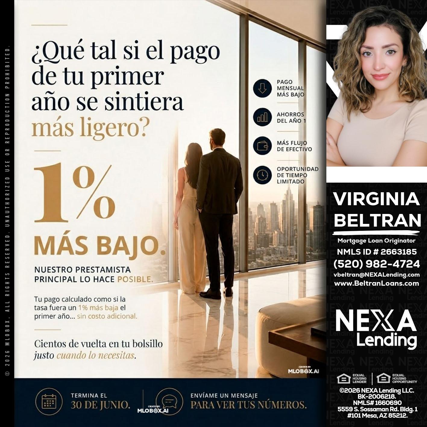 que tal si - Virginia Beltran -Mortgage Loan Originator