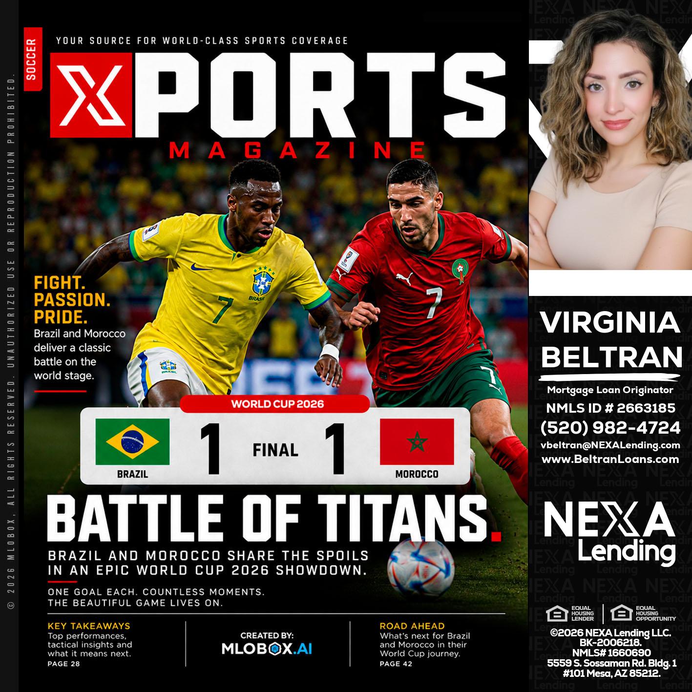 XPORTS - Virginia Beltran -Mortgage Loan Originator