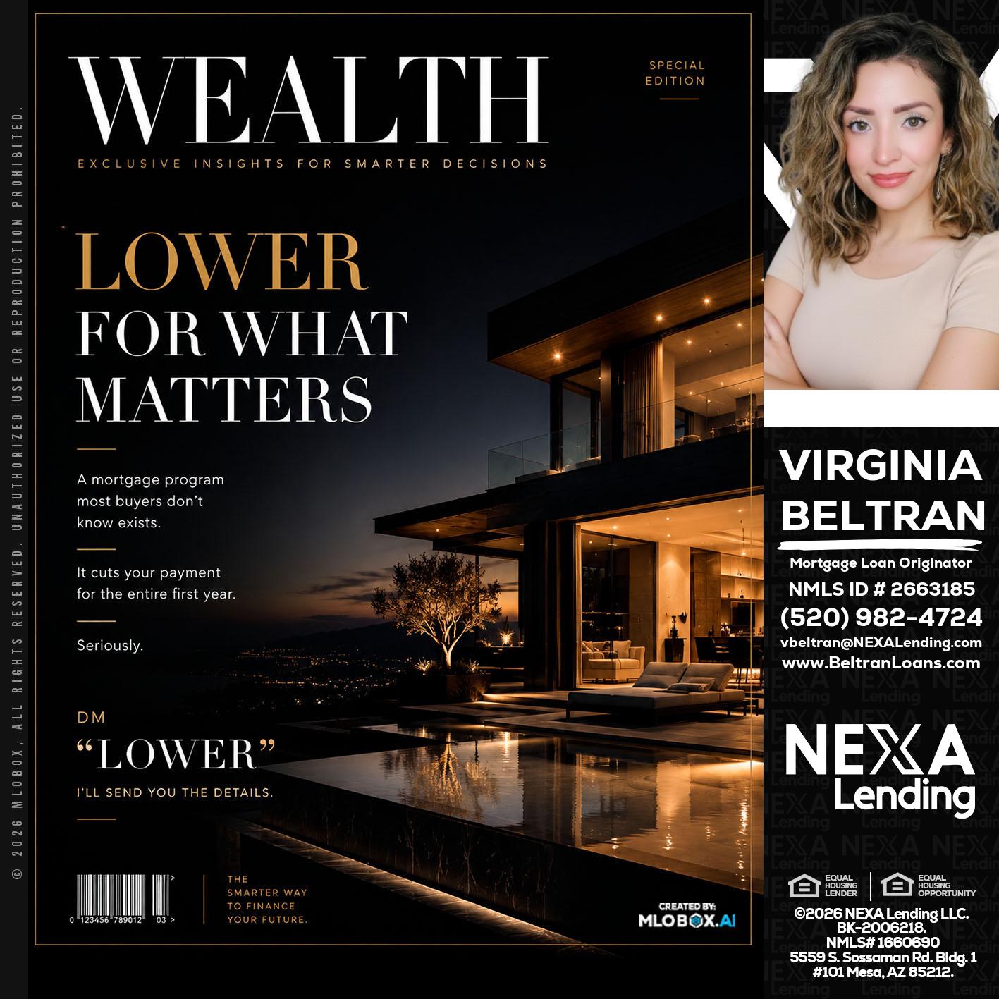WEALTH - Virginia Beltran -Mortgage Loan Originator
