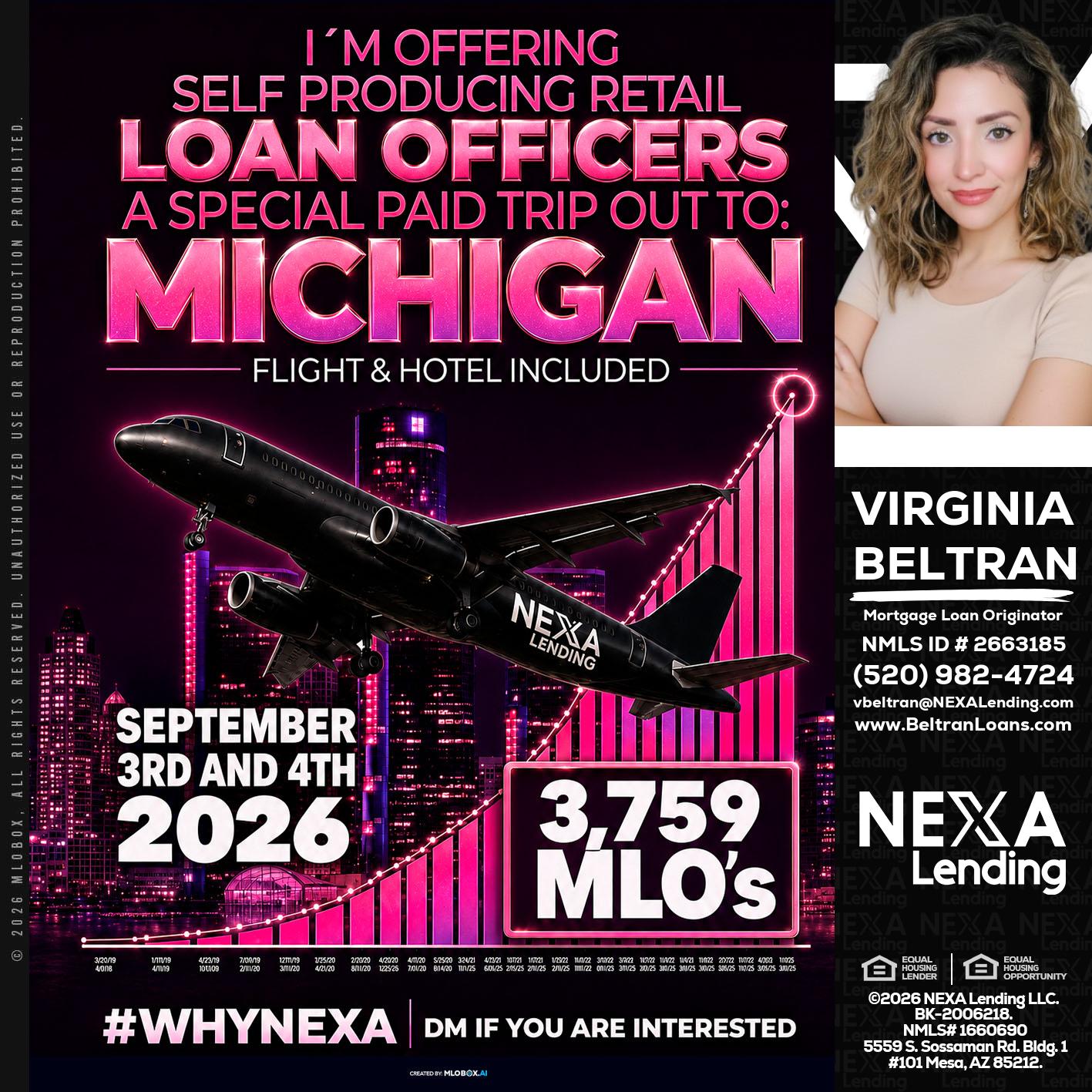 MICHIGAN TRIP - Virginia Beltran -Mortgage Loan Originator