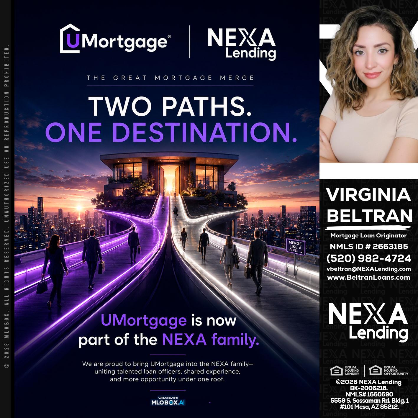 two path - Virginia Beltran -Mortgage Loan Originator