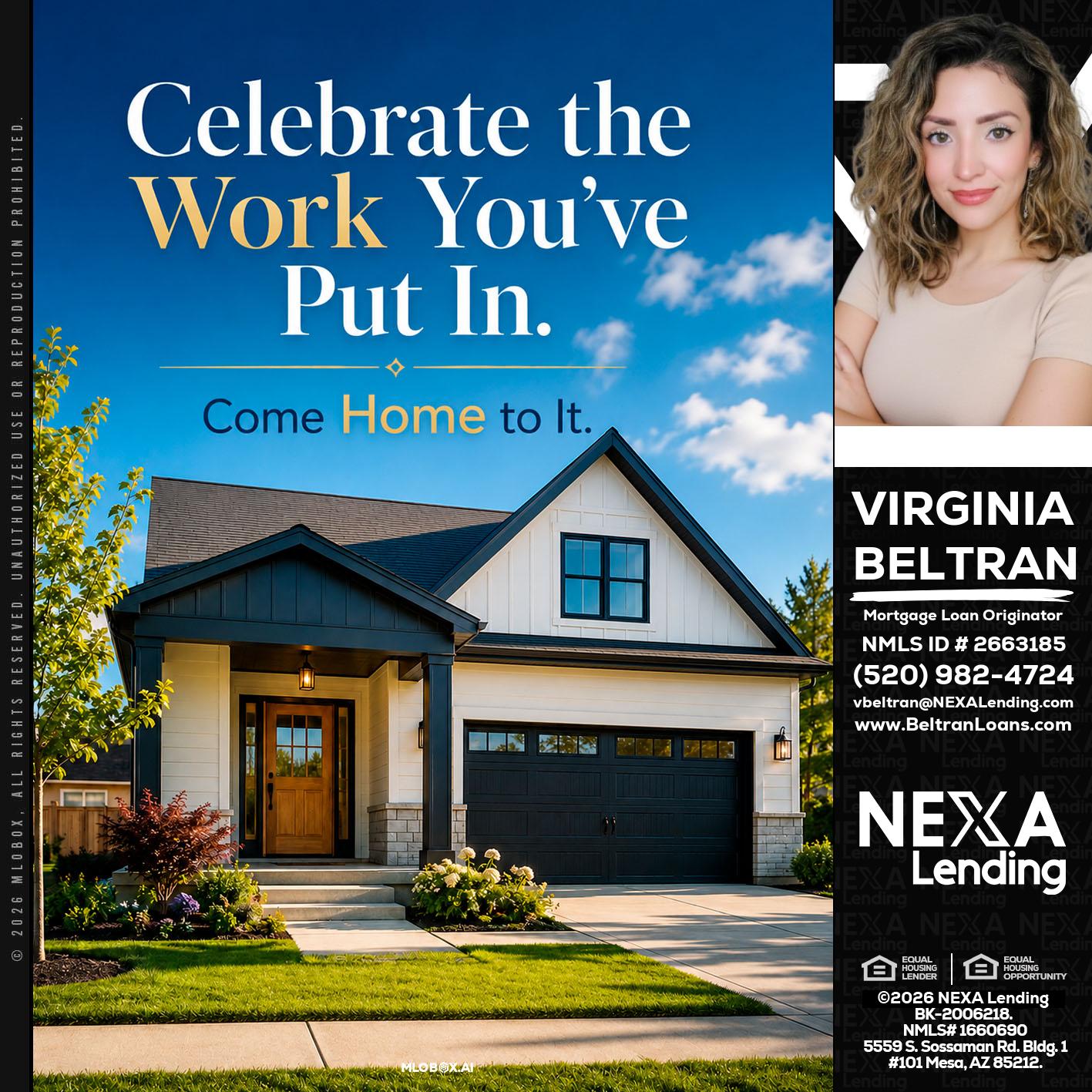 celebrate Labor Day - Virginia Beltran -Mortgage Loan Originator